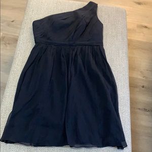 JCrew Navy Crepe Bridesmaid Dress, Size 10